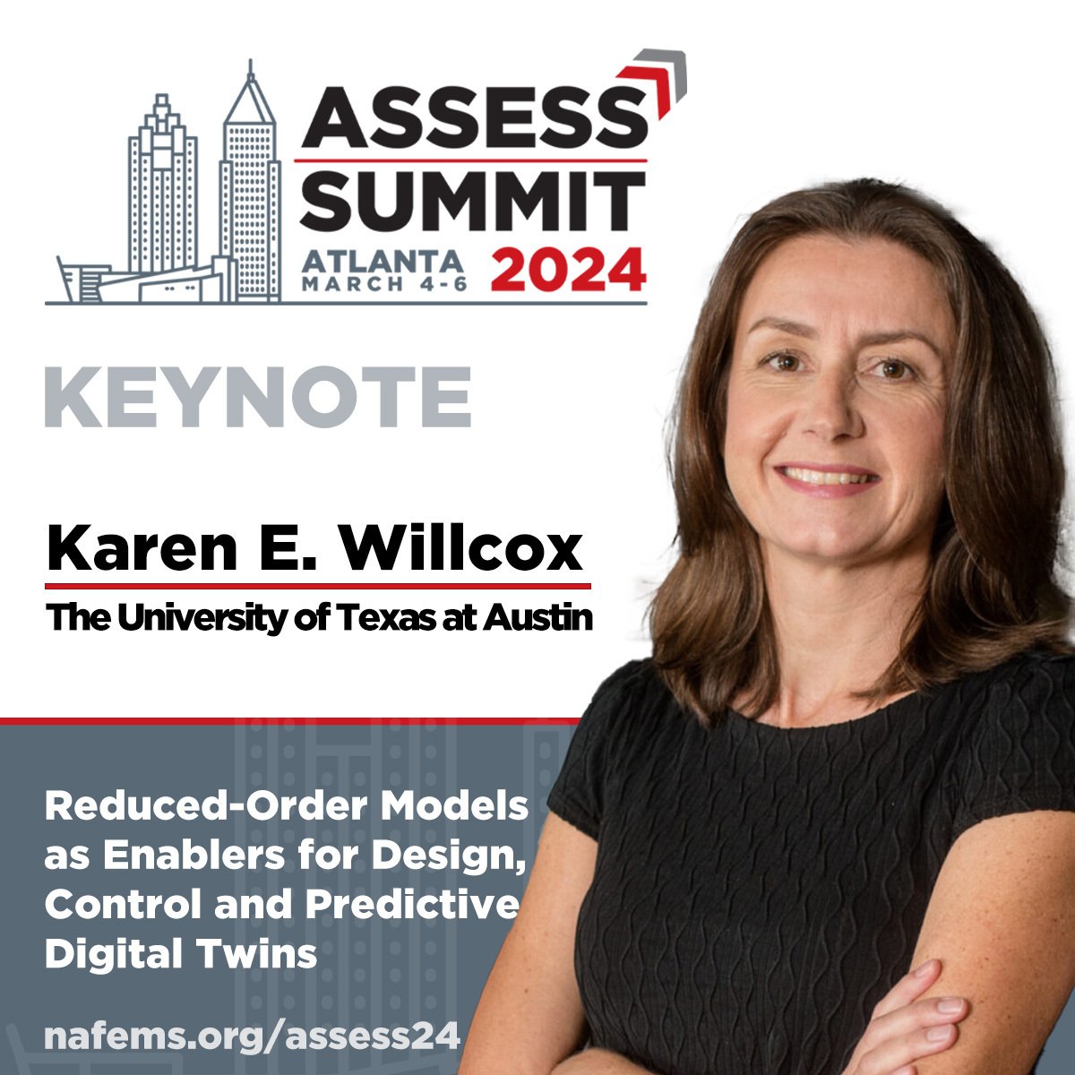 ASSESS24 Keynote - Karen E. Willcox of the University of Texas at Austin