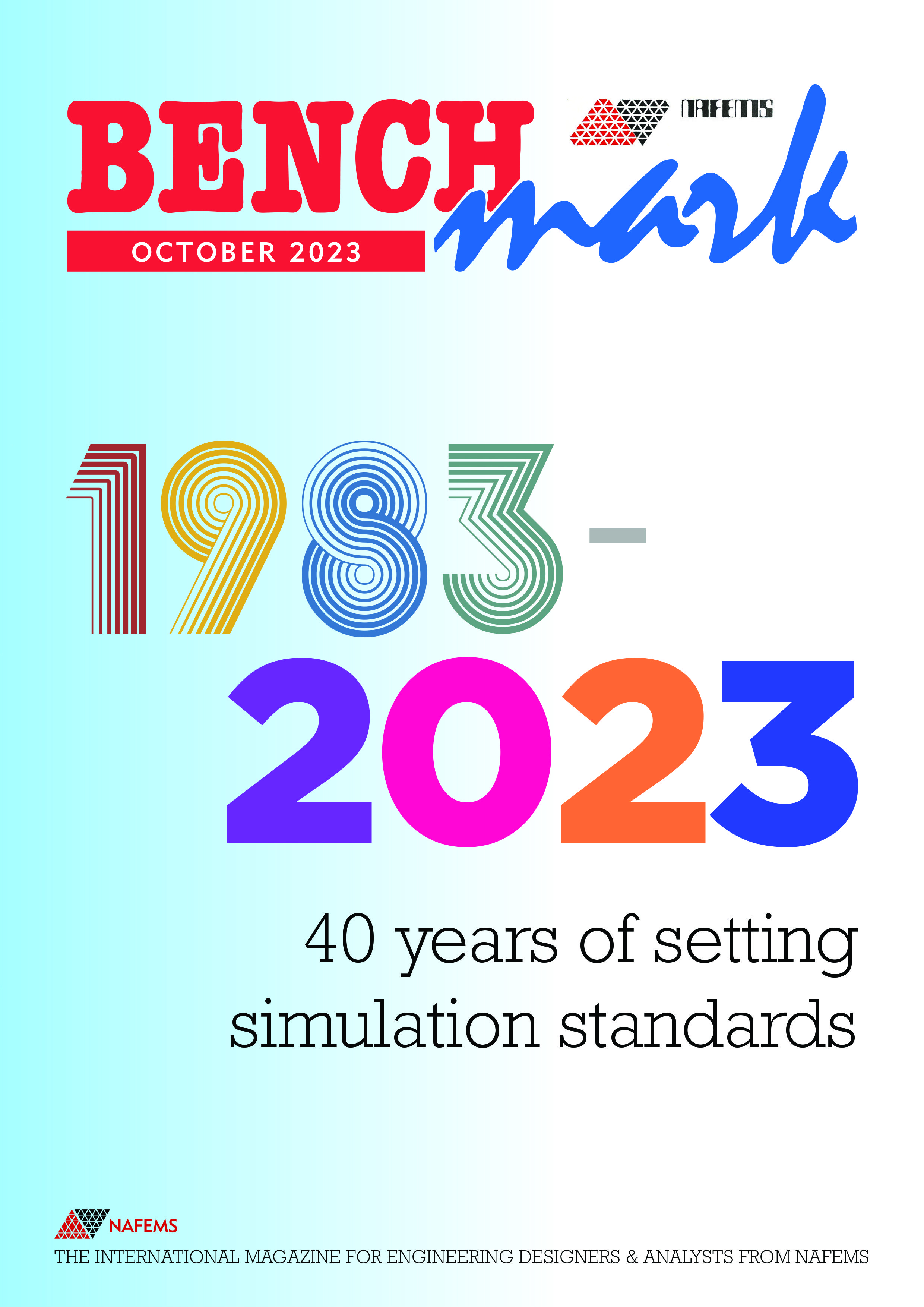 BENCHMARK October 2023 - 40 Years of Setting Simulation Standards