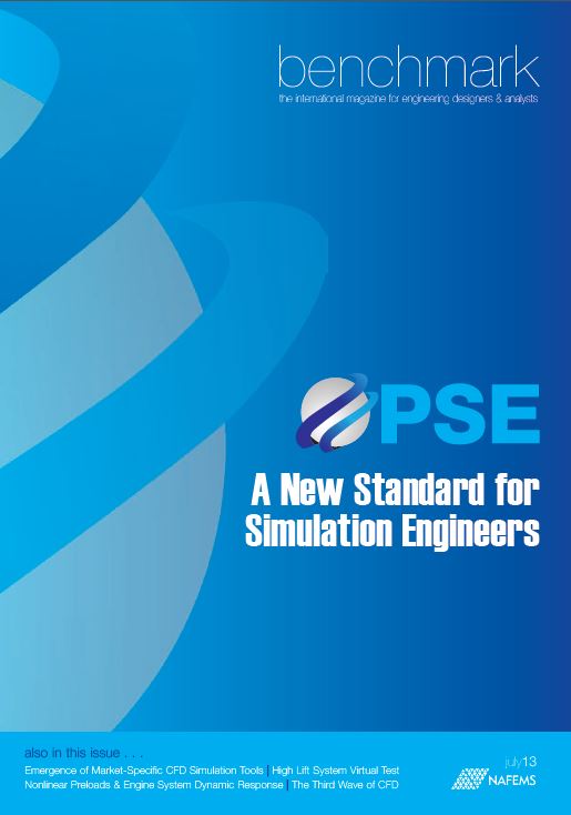 BENCHMARK July 2013PSE: a new standard for Simulation Engineers