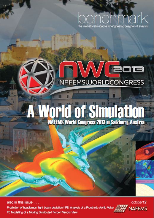 benchmark October 2012 2013 NAFEMS World Congress - A world of Simulation