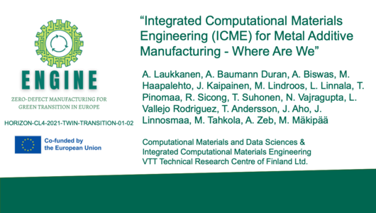 Integrated Computational Materials Engineering (ICME - NAFEMS