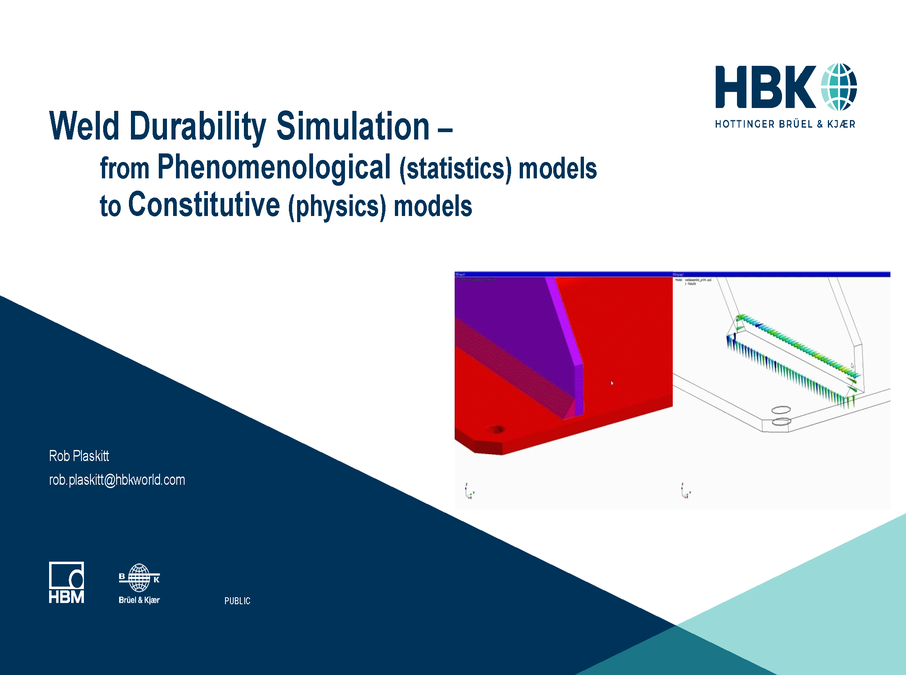 NAFEMS - Weld Durability Simulation – from Phenomenological (Statistics ...