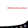 SAFESA Quick Reference Manual SAFESA Quick Reference Manual