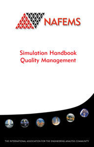 NAFEMS Simulation Handbook - Quality Management NAFEMS Simulation Handbook - Quality Management