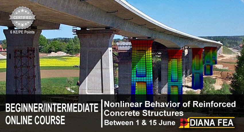 Nonlinear Behavior of Reinforced Concrete Structures with DIANA FEA 