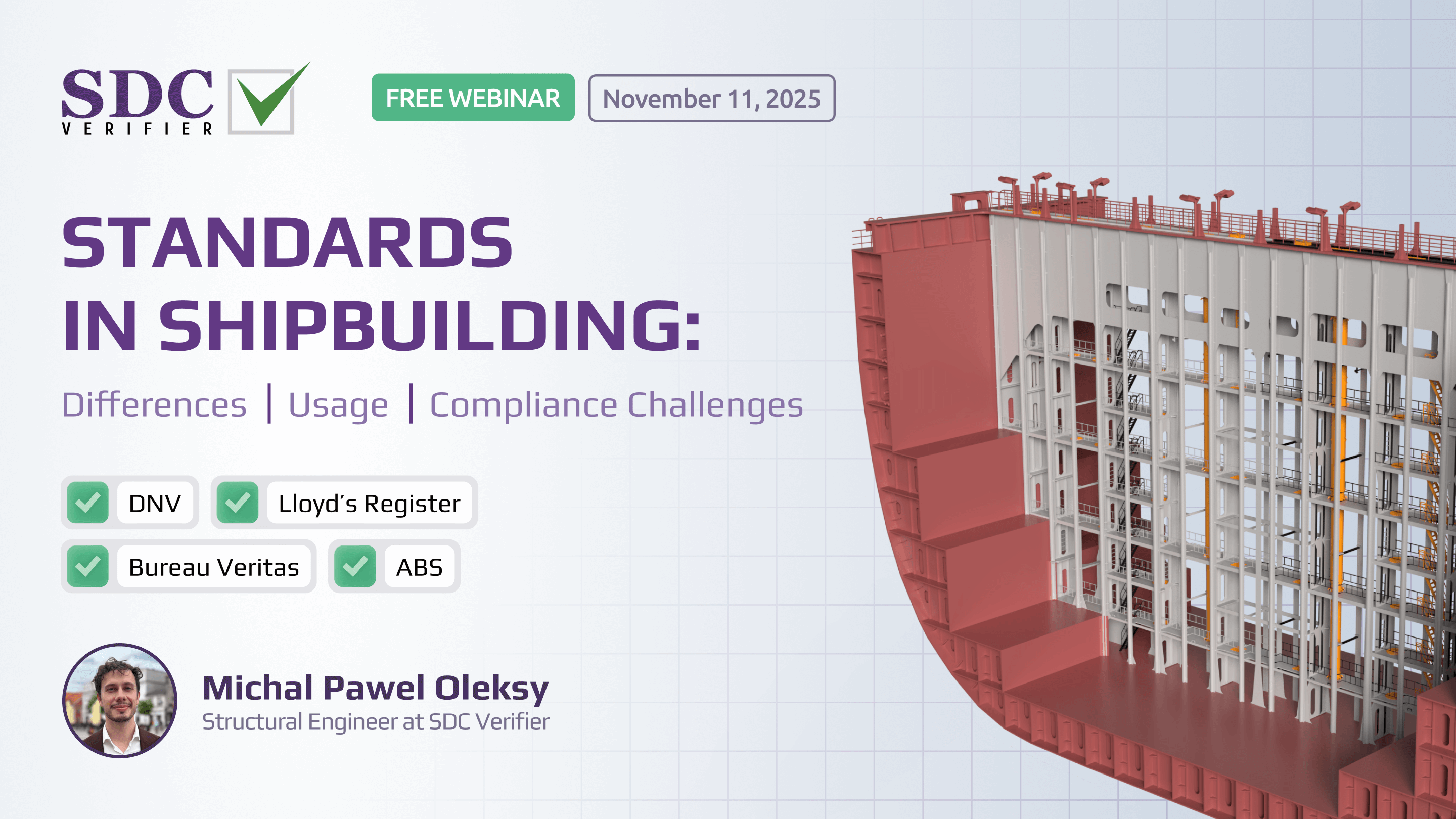 SDC Verifier - Free Webinar