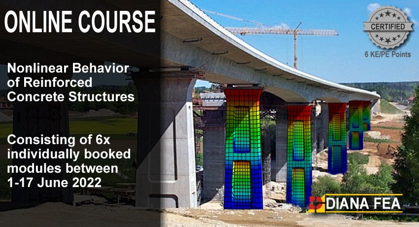 Nonlinear Behavior of Reinforced Concrete Structures with DIANA FEA 