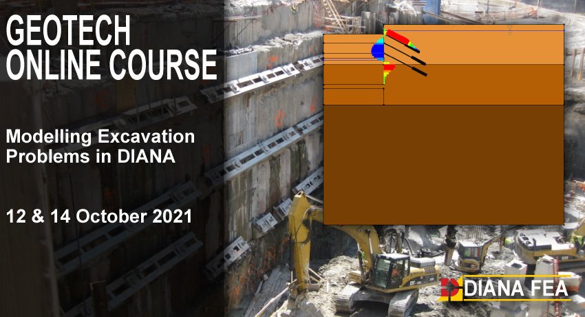 Online Course - Modelling Excavation Problems with DIANA FEA