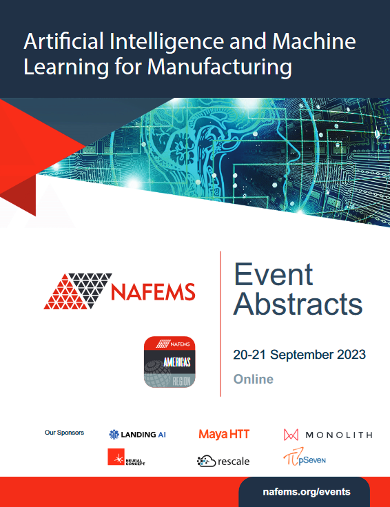 Artificial Intelligence and Machine Learning for Manufacturing abstracts