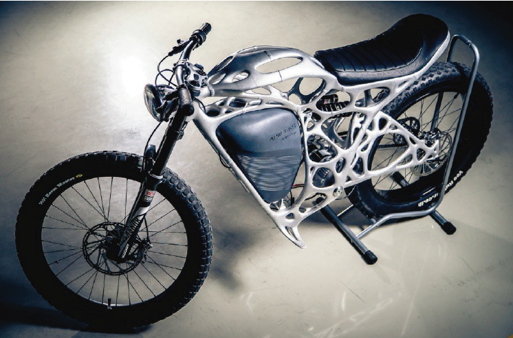 The APWorks 3D printed aluminium bike