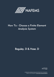 How To Choose a Finite Element Analysis System